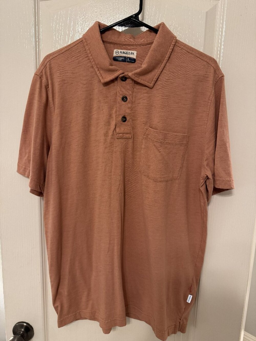 Magellan Classic Fit Polo Shirt (Size L)